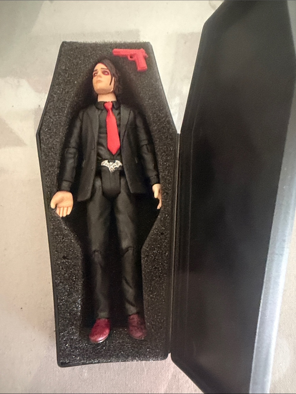 2005 My Chemical Romance Gerard Way action figure - RARE